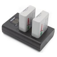 ChiliPower LP-E5 Canon USB Duo Kit - Camera accu set - thumbnail