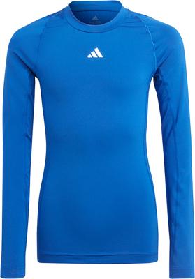 adidas Techfit Ondershirt Lange Mouwen Kids Blauw