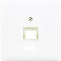 JUNG INZETPLAAT RJ45 UEA8 CD500 creme 569-1UA - thumbnail
