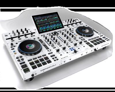Denon DJ Denon Prime 4+ all-in-one DJcontroller limited WHITE edition