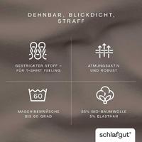 Schlafgut Schlafgut Pure Jersey Boxspring Hoeslaken M - 120x200 - 130x220 790 Sand Deep - thumbnail