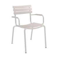 Houe Alua Dining tuinstoel met arm Muted White - thumbnail