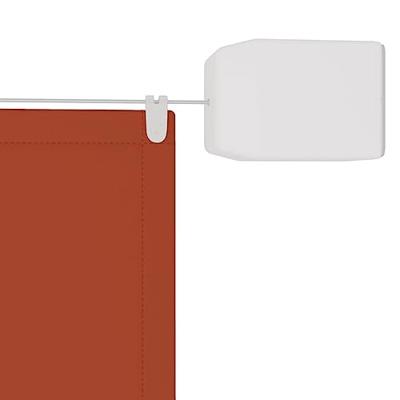 VidaXL Luifel verticaal 140x800 cm oxford stof terracottakleurig VidaXL Luifel verticaal 140x800 cm oxford stof terracottakleurig