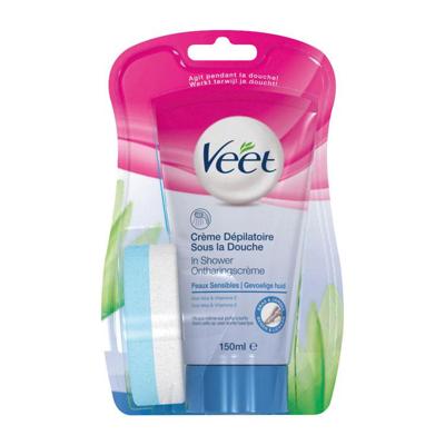 Veet Ontharingscreme Douche Gevoelige Huid