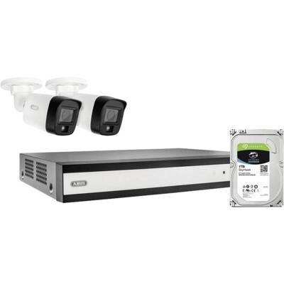 ABUS TVVR33623T IP-Bewakingsset Kabelgebonden 1920 x 1080 Pixel