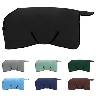 VidaXL Paardendeken zwart polyester VidaXL Paardendeken zwart polyester