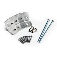 Beton bevestigingsset RVS tbv 10x10 paal Tuindeco - Tuindeco - thumbnail