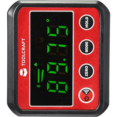 TOOLCRAFT TO-7308984 Digitale waterpas Incl. magneet 68.4 mm 360 ° 0.1 TOOLCRAFT TO-7308984 Digitale waterpas Incl. magneet 68.4 mm 360 ° 0.1