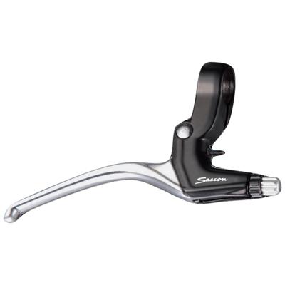 Saccon Remgrepenset 4-vinger v-brake zilver/zwart 2-delig