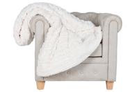 Deken Home ESPRIT Beige 220 x 240 x 1 cm - thumbnail