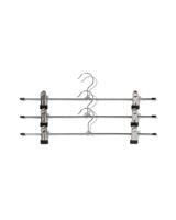 HEMA Broekhangers metaal - 3 stuks (zwart) - thumbnail