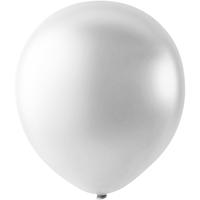 Creativ Company Ballonnen, d 23 cm, wit, 10 stuk/ 1 doos - thumbnail