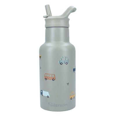 Kidzroom drinkfles sweet sips voertuigen, 350ml Kidzroom drinkfles sweet sips voertuigen, 350ml