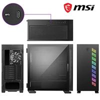 MSI MAG VAMPIRIC 300R Midi-tower PC-behuizing Zwart - thumbnail