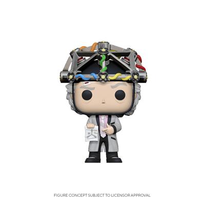 Back to the Future Funko Pop Vinyl: Doc with Helmet