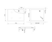 SMEG SI4742D inductiekookplaat - thumbnail