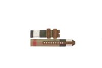 Horlogeband Burberry BU7820 Leder Multicolor 20mm - thumbnail
