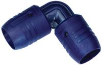 Wavin insteekkoppeling 2 aansluiting SmartFIX, knie, aansluiting 1 steek - thumbnail