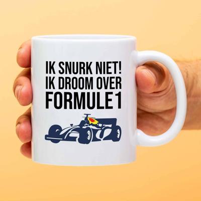 Mok Niet storen, ik droom over formule 1