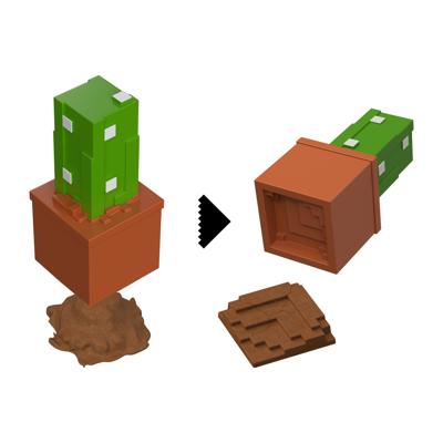 Minecraft Bloom Blocks Mini Figure - Cactus