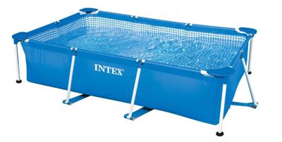 Intex 28271np rechthoekig framebad 260x160x65cm Intex 28271np rechthoekig framebad 260x160x65cm