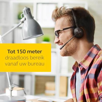 Jabra Engage 75 SE Mono On Ear headset Bluetooth, DECT, Kabel Mono Zwart Noise Cancelling Microfoon uitschakelbaar (mute), NFC Jabra Engage 75 SE Mono On Ear headset Bluetooth, DECT, Kabel Mono Zwart Noise Cancelling Microfoon uitschakelbaar (mute), NFC