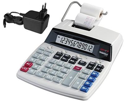 GENIE D69 PLUS Bureaurekenmachine met printer Wit Aantal displayposities: 12 werkt op het lichtnet (b x h x d) 210 x 278 x 73 mm GENIE D69 PLUS Bureaurekenmachine met printer Wit Aantal displayposities: 12 werkt op het lichtnet (b x h x d) 210 x 278 x 73 mm