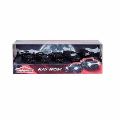Majorette Black Edition Die-cast Voertuigen, 5dlg.