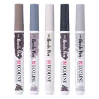 Ecoline • set van 5 brush pens shadow - thumbnail
