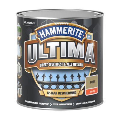 Hammerite Ultima Metallic | Goud | 250ml - 5566481