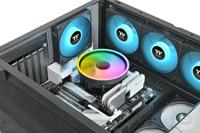 Thermaltake UX150-L ARGB Sync Processor Luchtkoeler 13 cm Zwart 1 stuk(s) - thumbnail