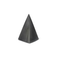 Shungit piramide 3x6 cm - zwart - 6 cm - thumbnail