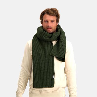 Turoa Sjaal Heren | Dark green | One Size