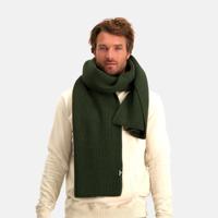 Turoa Sjaal Heren | Dark green | One Size - thumbnail