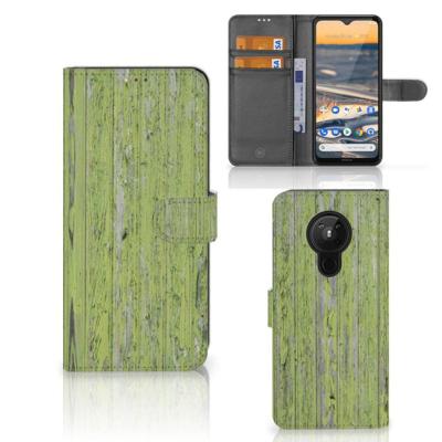 Nokia 5.3 | Book Style Case | Green Wood