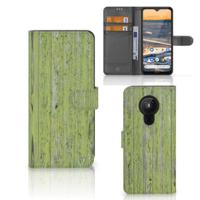 Nokia 5.3 | Book Style Case | Green Wood - thumbnail