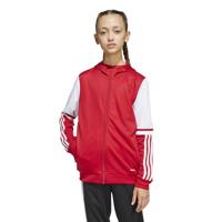 adidas Squadra 25 Hooded Trainingsjack Kids Rood Wit - thumbnail