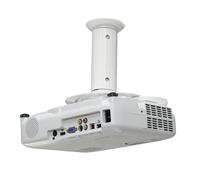 Neomounts BEAMER-C80WHITE Beamer-plafondbeugel In hoogte verstelbaar, Kantelbaar, Draaibaar Afstand vloer-plafond (max.): 15 cm Wit - thumbnail