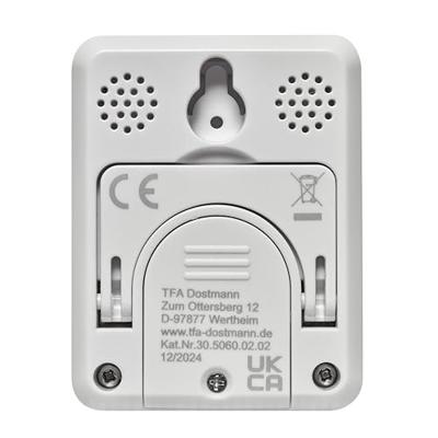 TFA Dostmann TFA - Thermo-/Hygrometer Weiß 30.5060.02 30.5060.02 Thermo- en hygrometer Wit