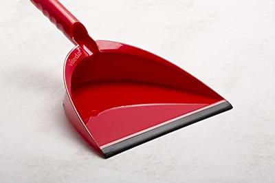 Bezem met Stoffer en Blik Schoonmaakset Vileda Rood Plastic Bezem met Stoffer en Blik Schoonmaakset Vileda Rood Plastic