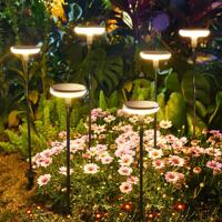 6x Sunflower Solar Tuinlamp Zwart - thumbnail