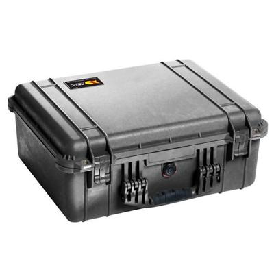 Peli 1550 BKF flightcase zwart met schuim 468x355x193 mm