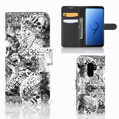 Telefoonhoesje met Naam Samsung Galaxy S9 Plus Skulls Angel Telefoonhoesje met Naam Samsung Galaxy S9 Plus Skulls Angel