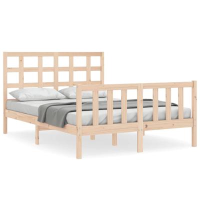 Bedframe zonder matras massief grenenhout 120x200 cm