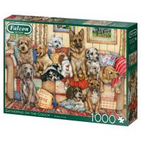 Falcon de luxe Gathering on the Couch 1000 stukjes - thumbnail