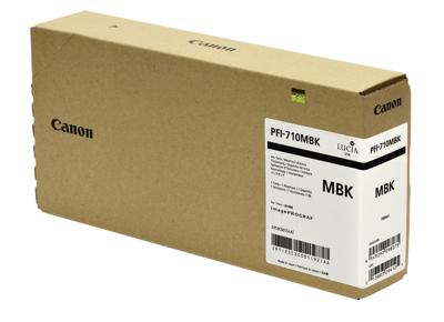 Canon Inktcartridge PFI-710 MBK Origineel Matzwart 2353 C 001 Canon Inktcartridge PFI-710 MBK Origineel Matzwart 2353 C 001