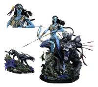 Avatar (Film) Real Elite Masterline Series Statue 1/4 Neytiri & Thanator Deluxe Bonus Version 75 cm - thumbnail