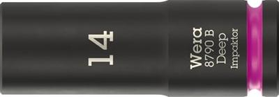 Wera 8790 B Impaktor Deep 05005555001 Dop (zeskant) Dopsleutelinzetstuk 14 mm