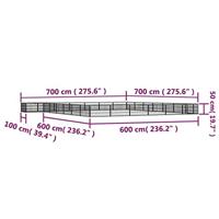 Hondenkennel 28 panelen 100x50 cm gepoedercoat staal zwart - thumbnail
