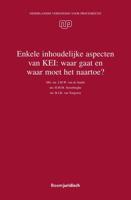 Enkele inhoudelijke aspecten van KEI: waar gaat en waar moet het naartoe? - J.M.W. van de Sande, H.M.M. Steenberghe, B.J.R. van Tongeren, J.J. Dammingh, L.M. van den Berg - ebook - thumbnail